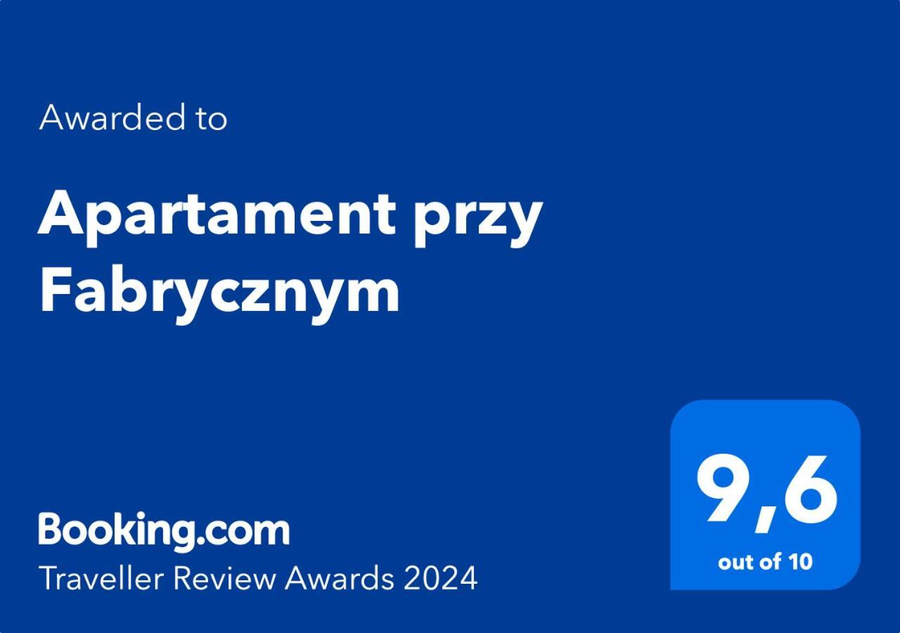 Apartament Przy Fabrycznym Λοτζ Εξωτερικό φωτογραφία